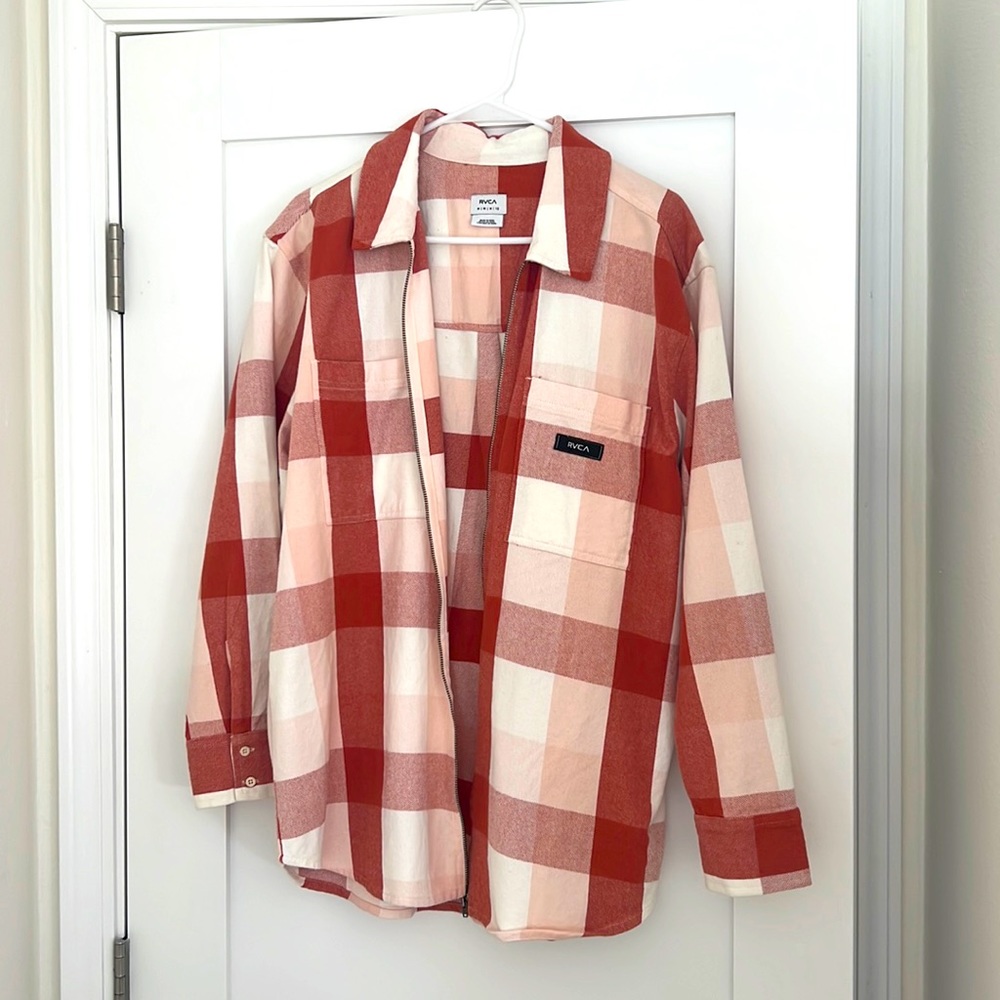 Never been worn RVCA flannel shacket